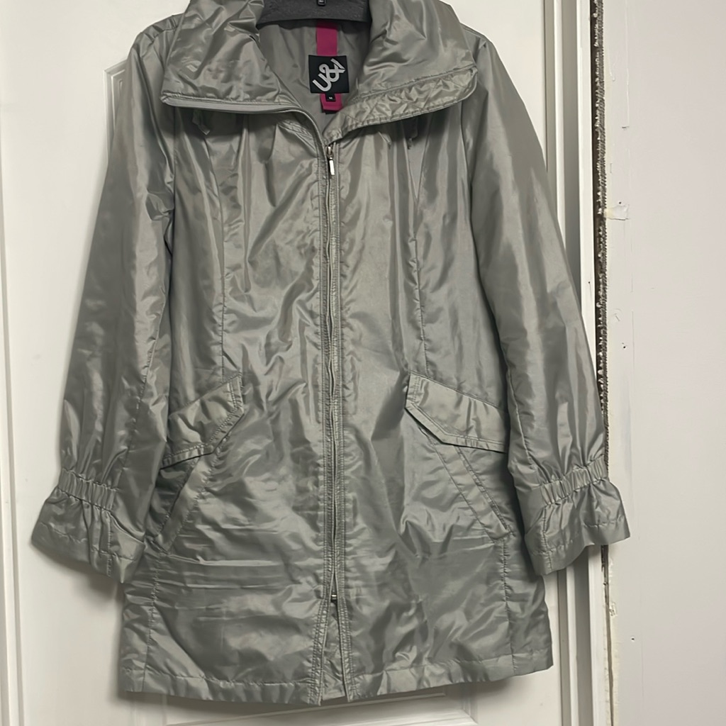Gray Raincoat